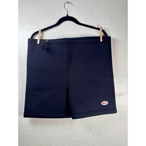 Bell Neoprene Shorts Mens 2XL/3XL Black Athletic Wetsuit Rubber Core Compression